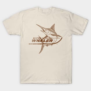 BOSTON WHALER ( Vintage Art) T-Shirt